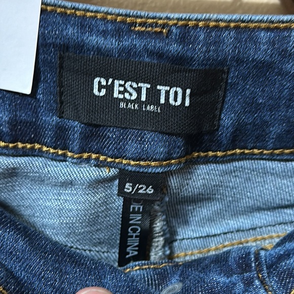 C’est T01 Push Up Jeans - Picture 3 of 7